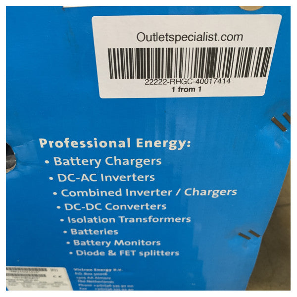 Victron MultiPlus 24V 5000VA φορτιστής μετατροπέα 230VAC Marine Power Solution - PMP245021010