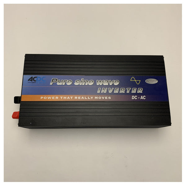 Billion Power AC/DC 2000W Pure Sine Wave Inverter 24V σε 230V με προστασία υπερθέρμανσης και βραχυκυκλώματος - CZ-2000S