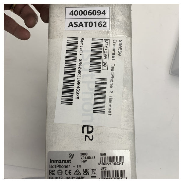 Inmarsat IsatPhone 2 -satelliittipuhelin - kestävä merenkulun viestintälaite maailmanlaajuisella kuuluvuudella
