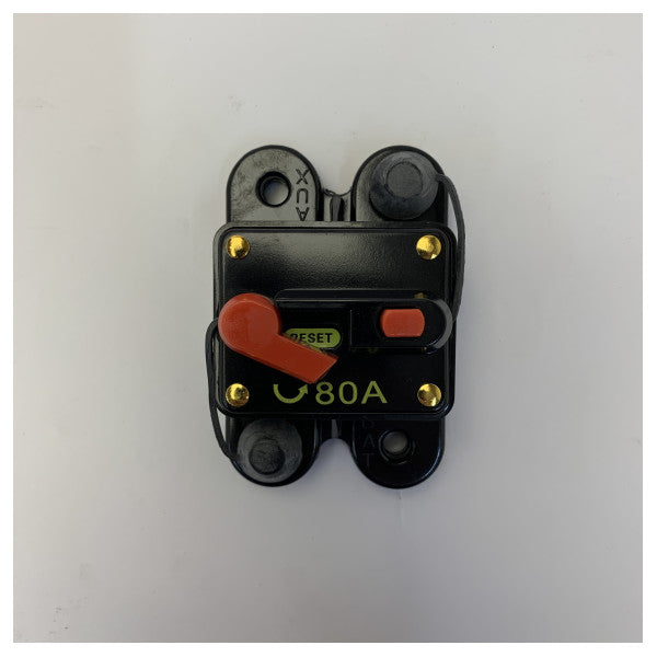 Disjoncteur réarmable 80A SFC MT80 - Batterie marine et automobile 12V/24V 