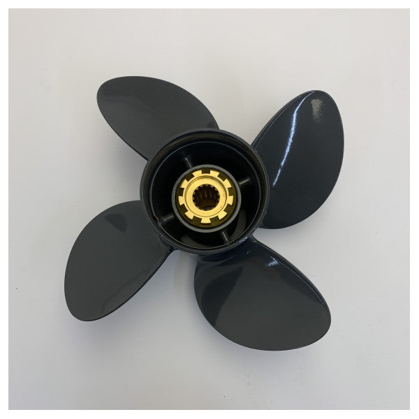 Honda Marine påhengsmotorpropell med 4 blader i aluminium 58134-ZW1-015AH 