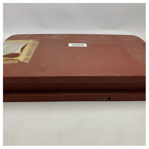 Escotilha de acesso marítimo em aço CRN Vermelho 540x440mm À prova de água Corrosão leve-01A02A/MV