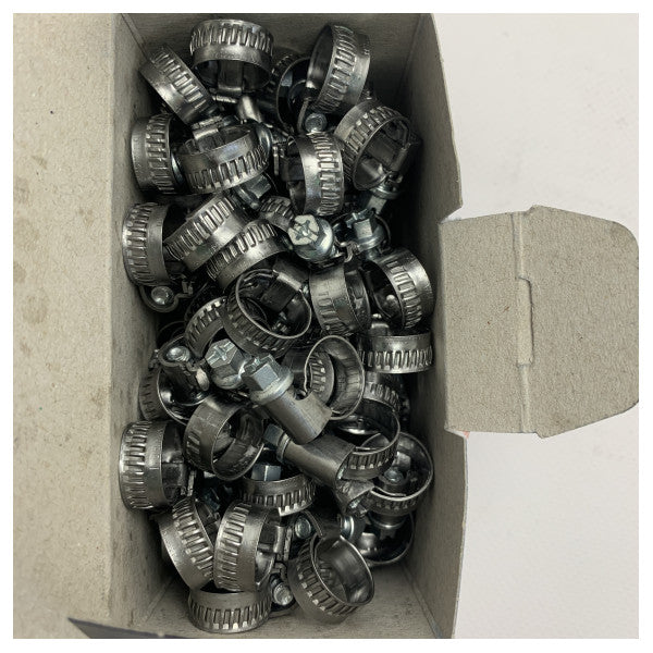 Korkealaatuinen ruostumattomasta teräksestä valmistettu letkunkiristin merenkulkuun - kestävä korroosionkestävä letkunkiristin 8-12mm