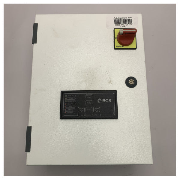BCS 28753 дисплей управління насосом і попередженнями 380В