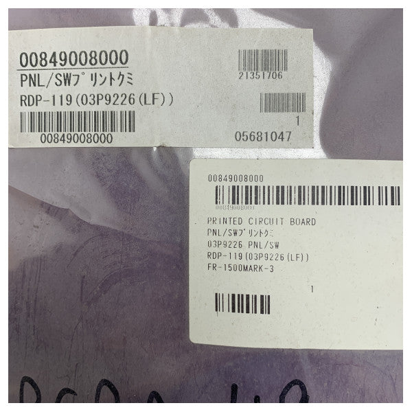 Furuno POT RK1171145R4411 03P9226 PCB - 000-138-968 