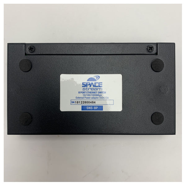 Space Stream 8-Port Gigabit Ethernet Switch 10/100/1000 Mbps para uma rede fiável