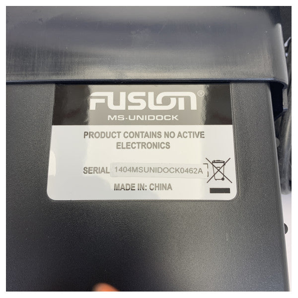 Fusion MS-UNIDOCK Station d’accueil universelle pour appareils multimédias pour autoradios marins 
