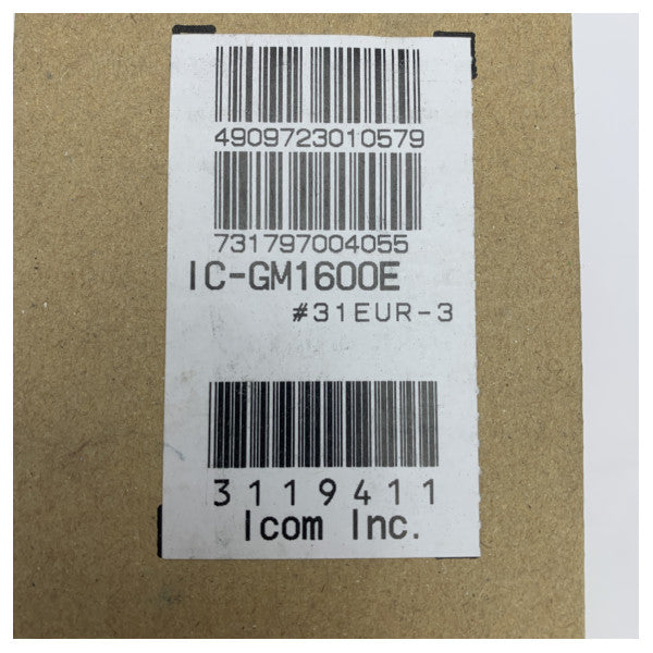 Radio VHF portatile GMDSS Icom IC-GM1600E - Comunicazione affidabile per le emergenze marittime