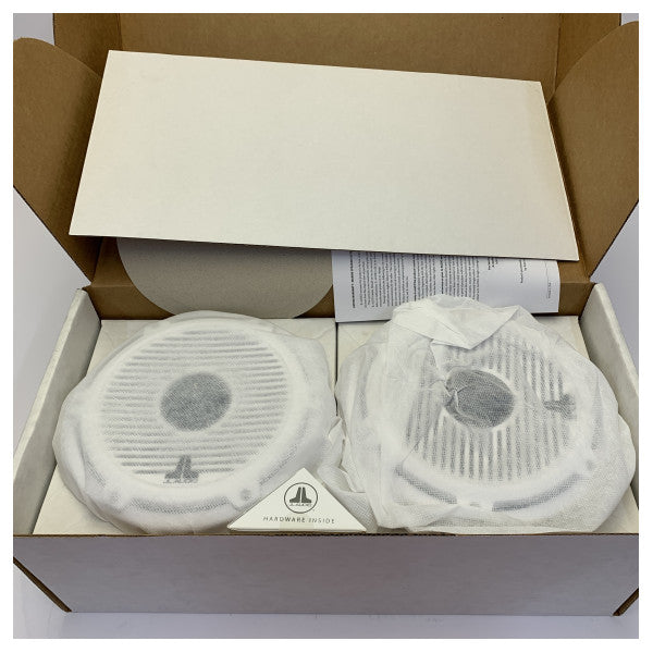 JL Audio M6-880X-C-GWGW 8.8インチ マリン同軸スピーカー - グロスホワイト 