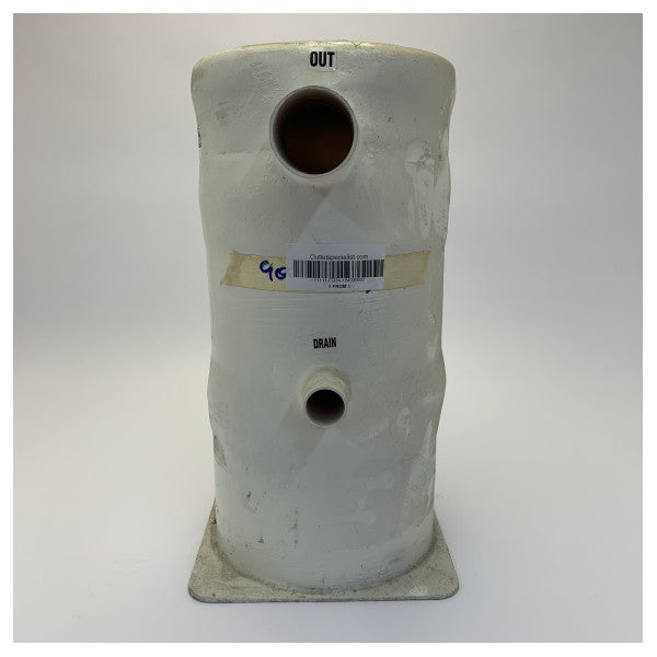 Centek Combo-Sep 1040300 Marine udstødningslyddæmper-separator 3,00 x 2,50 x 1,50 tommer 