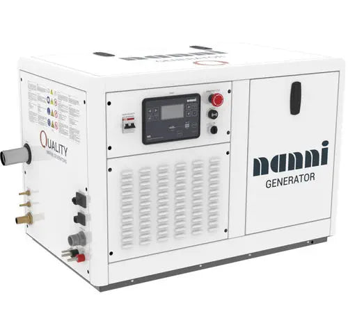 Nanni Q1100-8cm50 7,5m 6,6 kW | 1500 okr / min marinski dizelski generator sa Soundshield 230V