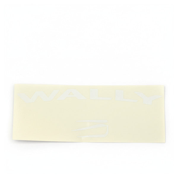 Original Wally White-logo klistremerke for stolper - 469900 