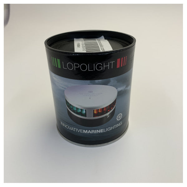 Lopolight 200-012 LED agterlys 360 grader hvid navigationslys 12/24V 