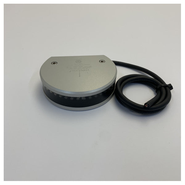 Lopolight 200-011 LEDスチームライト 5NM 225度 ホワイト アルミニウム 12/24V 