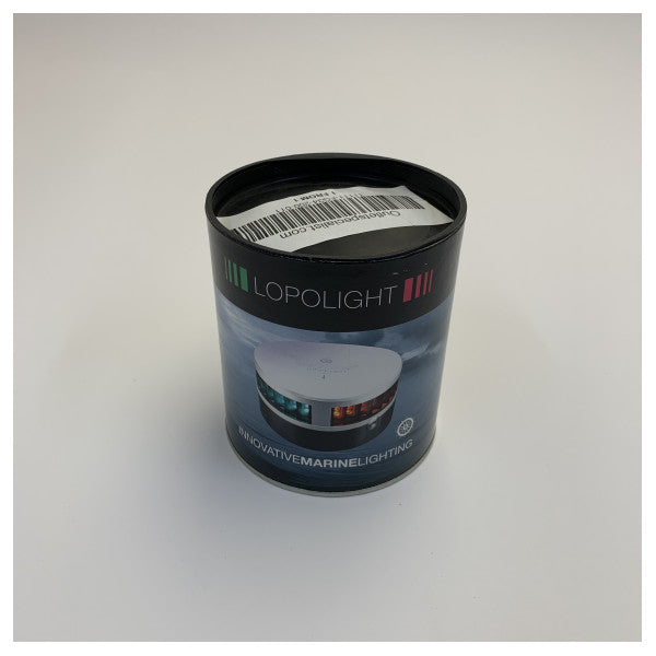 Lopolight 200-011 LED ναυτιλιακό φως πρύμνης 5NM 225 μοίρες λευκό αλουμίνιο 12/24V 