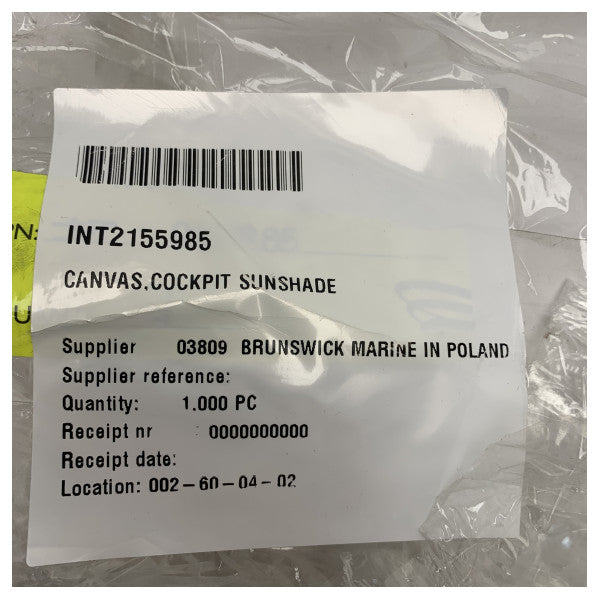 クイックスilver Activ 755 Weekend用のコックピットシェード - 2155985 