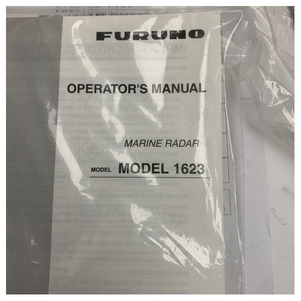 Radôme Furuno Marine Radar Model 1623-E-10M 10-30VDC avec traceur radar 6 pouces