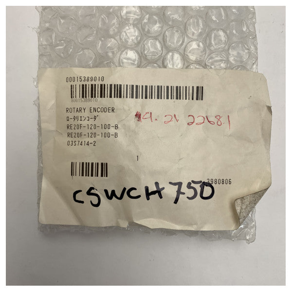 Furuno X-Band Marine Radar Rotary Encoder RE20F-120-100-pour FR-2105 - 00015389010 