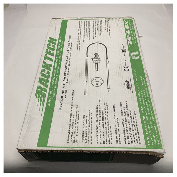 UFLEX Racktech 20 Inch Marine Rack & Pinion Steering System – Durable, Easy to Install, Corrosion-Resistant 