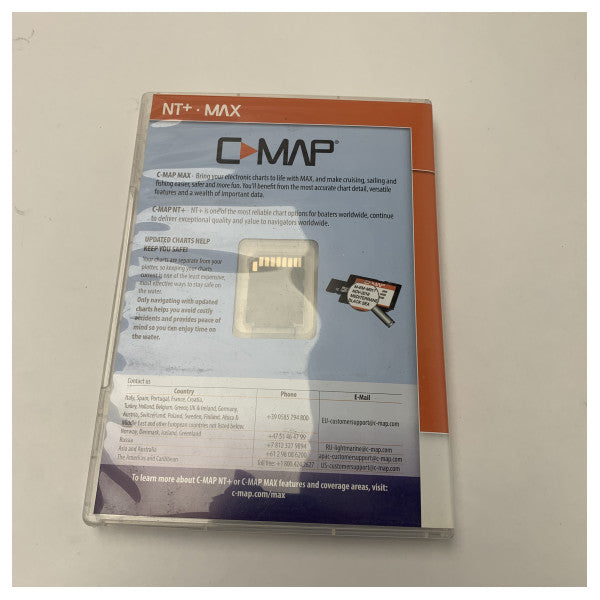 C-MAP NT+ Max kompatible Speicherkarte leer 
