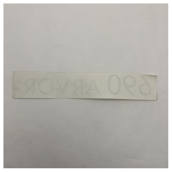 Quicksilver Arvor 690 side mount original logo decal - 155069-01