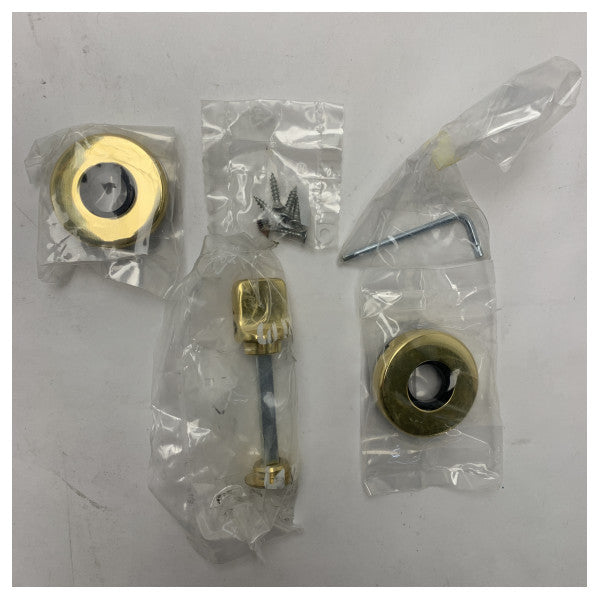 Olivari Marine Grade Brass Latch Verona H107R6 - Ανθεκτική γυαλισμένη θαλάσσια πόρτα & κλειδαριά καταπακτής