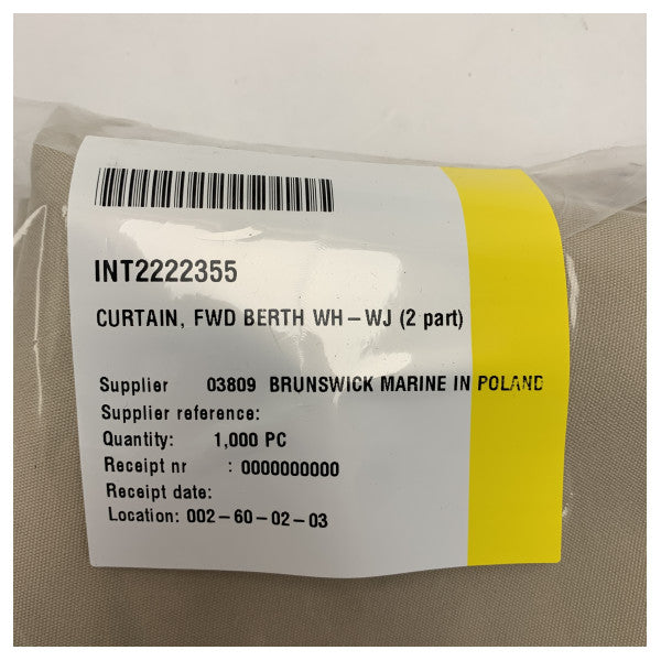 Quicksilver 755 Weekend Etukabinetin Verho - 2222355 