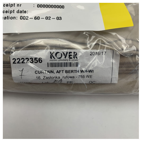 Rideau de cabine arrière Quicksilver 755 Weekend - 2222356 