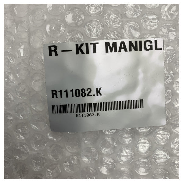 Vitrifrigo R111082.K Durable Marine Refrigerator Handle with Mounting Plates