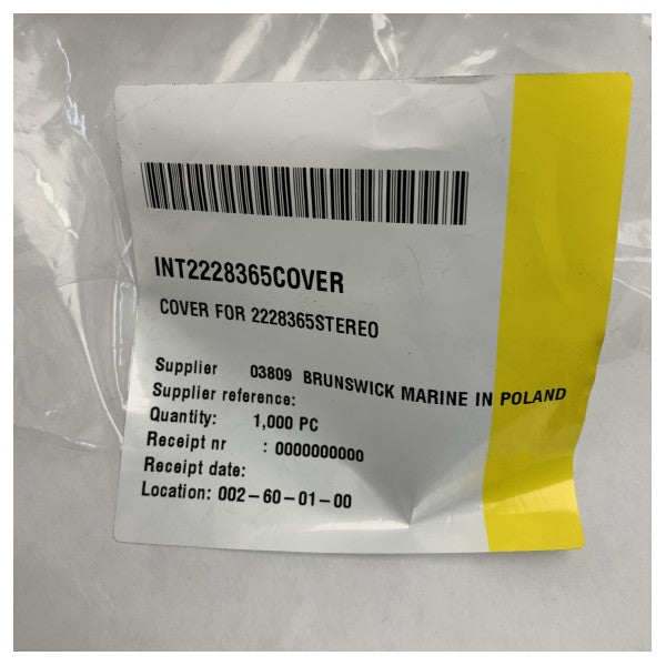 Fusion MS-RA70CV Marine Stereo Cover - Duurzame Waterdichte Bescherming voor Boot Audio 