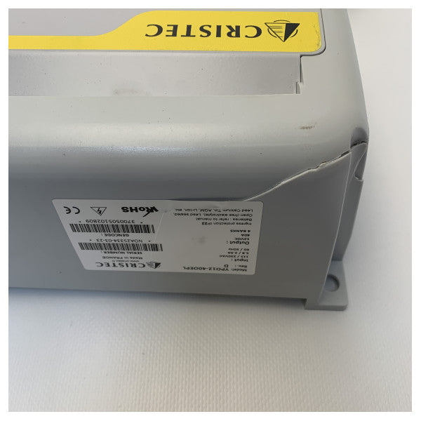 Cristec YPO12-40 40A | 12V | Carregador de bateria de 3 saídas