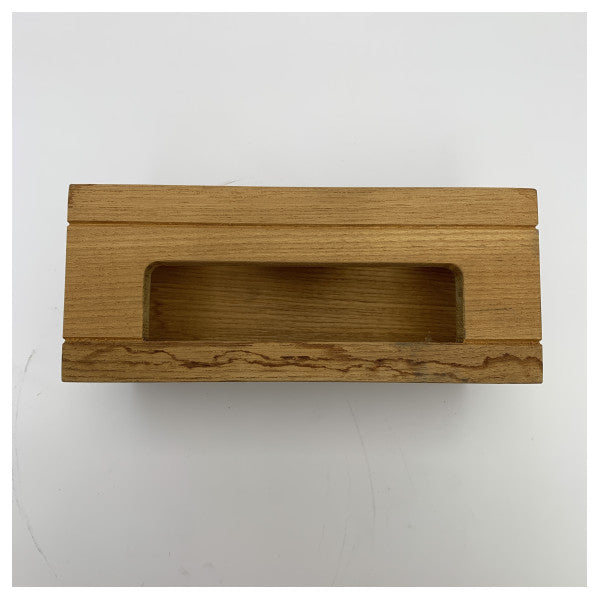 Beneteau Monte Carlo Double Teak Glass Holders - 22557s