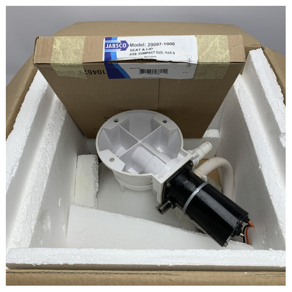 Jabsco 37010-0096 Standardni električni toalet White 24V