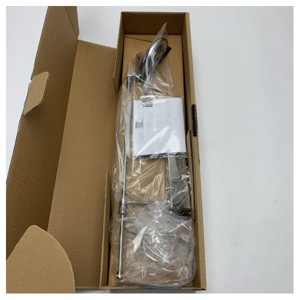 Viabizzuno Marine Grade Chrome Wall Light | Ανθεκτική GY6.35 90W Ναυτική λάμπα τοίχου για σκάφη