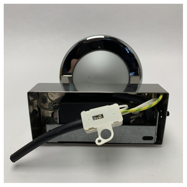 مصباح حائط فيابيزونو ميكسكال سبوت لايت 1 سي بي كروم - مصباح حائط بحري متين مع تركيب GY6.35 للقوارب والديكورات الداخلية البحرية