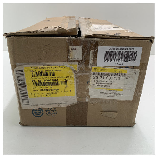 Navegador GPS Furuno GP150 com certificação Wheelmark e antena