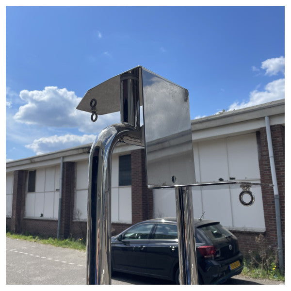 Светлинен вал от неръждаема стомана Riva 115 | скоба за радар