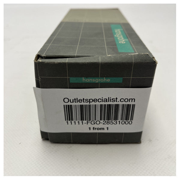 طقم دش يدوي من الكروم أكسور ستارك من هانسغروهي - 28531000