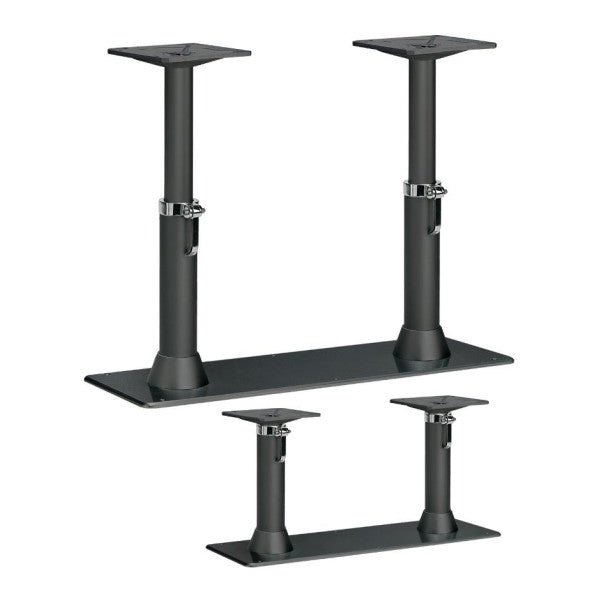 Besenzoni T138 MGF Dobbeltgassstøttet bord Pedestal White