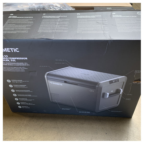 Dometic CFX5 55L Refroidisseur Compresseur Portable 55L - Réfrigérateur Congélateur Puissant 12/24/230V 