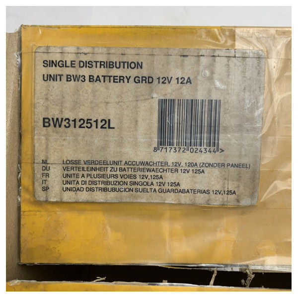 Vetus BW3 Isolateur de Batterie Marine 12V 12A - Unité de Distribution d'Énergie Fiable pour Bateaux 