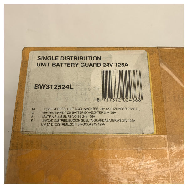 Moniteur de batterie Vetus BW3 et répartiteur d'alimentation 24V 125A - BW312524L 