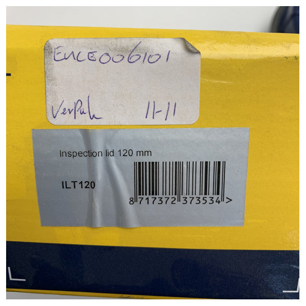 Vetus Inspection Hatch Lid D120 mm for Fuel and Water Tanks - ILT120
