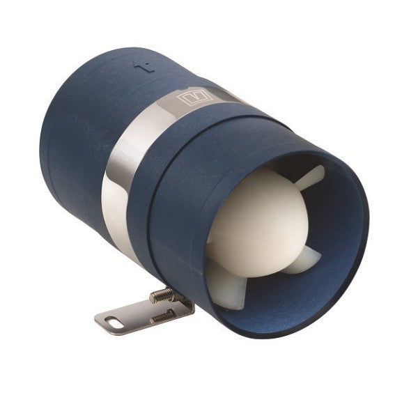 Vetus TWINLINEC 24V Ventilador Marino Inline de 76 mm - Ventilador de Ventilación Potente para Barcos y Buques 