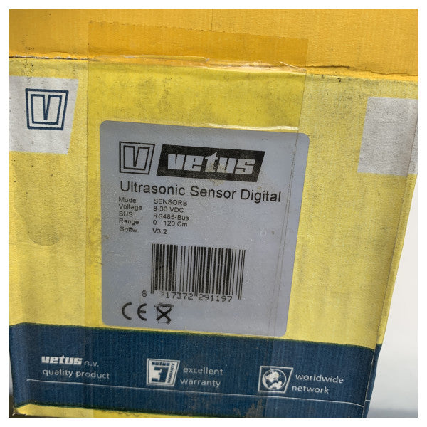 Digital Vetus Ultraschall-Flüssigkeitsstandsensor-Bus-Schnittstelle 12/24 V 