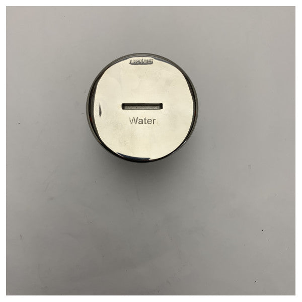 ボート用のVetusステンレス鋼製水補充キャップ - 38mmマリンデッキフィル87mmリッド付き 