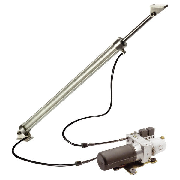 Vetus hydraulisk elektrisk løftesystem til både 350 KGF 12V - Marine hatch løftesæt 500mm slag 