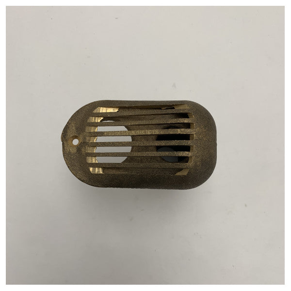 Vetus Bronze Thru-Hull Water Scoop Strainer G 1 for Boats and Yachts - Corrosion Resistant Marine Inlet - WCAPB1