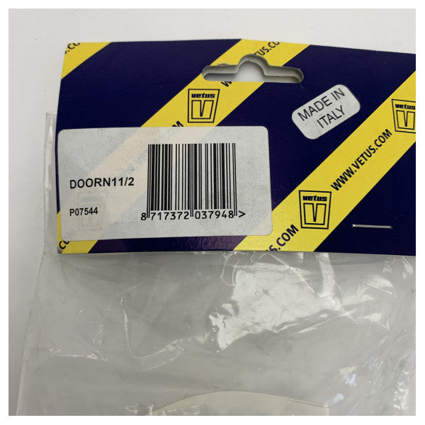 Vetus Marine Passage de coque en plastique 1 1/2 pouce pour bateaux et yachts - DOORN11/2 