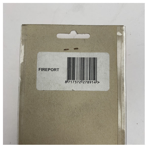 Ouverture de l'extincteur Vetus FirePort pour la salle des moteurs ou des générateurs 